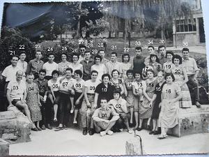 COLO LA PEYROUSE 195X 027 MONOS PERSONNEL MARMITONS DIRECTION 1959